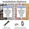 Signmission No Personal Vehicles Beyond This Point OSHA Notice Sign, Plastic, 10in W x 14in L, 2PK OS-2PACK-NS-P-1014-V-14741 - alternate 2